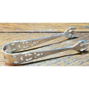 Sterling Silver Antique Webster Sugar Tongs